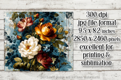 Vintage Mousepad, Sublimation Mousepad, Floral Mousepad, d3 Product Image 2