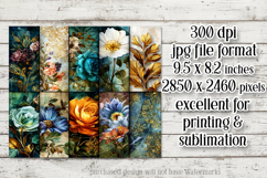 Vintage Mousepad, Sublimation Mousepad, Floral Mousepad, d32 Product Image 2