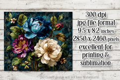 Vintage Mousepad, Sublimation Mousepad, Floral Mousepad, d37 Product Image 2
