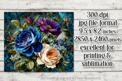 Vintage Mousepad, Sublimation Mousepad, Floral Mousepad, d39 Product Image 2
