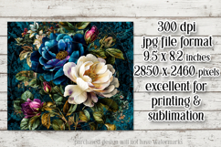 Vintage Mousepad, Sublimation Mousepad, Floral Mousepad, d47 Product Image 2