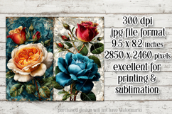Vintage Mousepad, Sublimation Mousepad, Floral Mousepad, d94 Product Image 2