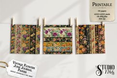 Vintage Flowers Junk Journal Papers Product Image 3