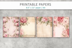 vintage junk journal pages Product Image 2