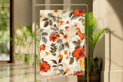 Vintage Flowers Digital Paper Bundle Product Image 4