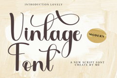 Vintage Font Product Image 1