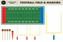 Vintage Football Vector Graphics Product Image 4