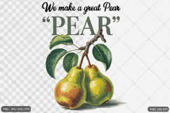 Vintage Fruit Sublimation SVG PNG Product Image 1