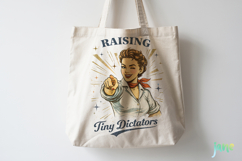 Vintage Funny Mama PNG Bundle Clipart Product Image 6