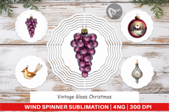 Glass Ornaments Wind Spinner Product Image 1