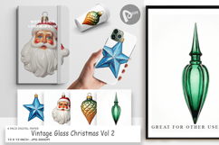 Glass Ornaments Digital Paper Product Image 1