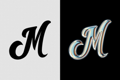 Vintage Gleam Chrome Text Effect Product Image 5