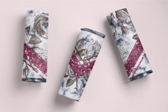 Glitter Rose skinny tumbler design, vintage halloween tumbler wrap, Flower Sublimation Waterslide, Straight And Tapered, Gothic Tumbler Design png, Floral Tumbler Wrap, skinny tumbler 20 OZ, Seamless full wrap, V Split Tumbler, png for sublimation