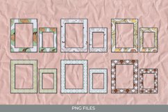 Vintage Goat Seamless Pattern Frames Product Image 1