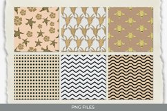 Vintage Goat Seamless Pattern Paper Packs Product Image 1