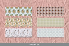 Vintage Goat Seamless Pattern Strips Product Image 1
