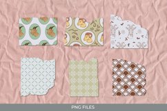 Vintage Goat Seamless Pattern Torn Paper Product Image 1
