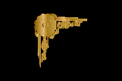 Vintage gold corner ornament decorative element design eps Product Image 2