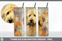 GorgeousDecoupage Goldendoodles Tumbler design.
