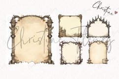 Vintage Goth Frames Clipart Part 1 Product Image 4