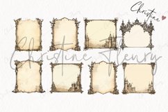 Vintage Goth Frames Clipart Part 1 Product Image 5
