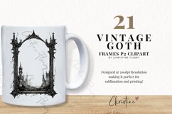Vintage Goth Frames Clipart Part 2 Product Image 2