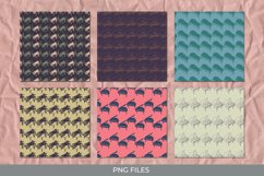 Vintage Grand Piano Seamless Pattern Paper Packs Product Image 1