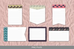 Vintage Grand Piano Seamless Pattern Shaped Journaling Area Product Image 1