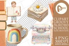 Groovy Teacher Accessory Sublimation Product Image 1