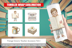 Groovy Teacher Accessory Tumbler Product Image 1