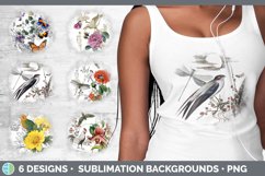 Bundle of six Vintage grunge sublimation backgrounds.