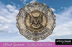 Vintage Halloween Wind Spinner Sublimation - Spooky PNG Product Image 1