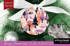 Retro Halloween Ornament PNG - Vintage PNG Sublimation Product Image 1