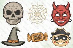 Vintage Halloween Sublimation Bundle Product Image 2