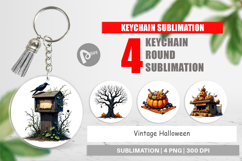 Keychain Vintage Halloween Product Image 1