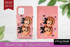 Retro Halloween Phone Case PNG - Vintage Case PNG Product Image 1