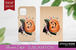 Retro Halloween Phone Case PNG - Vintage Case PNG Product Image 1