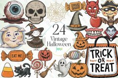 Vintage Halloween Sublimation Bundle Product Image 1