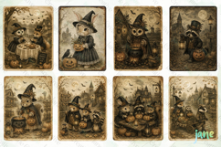 Vintage Halloween Card Bundle Product Image 3