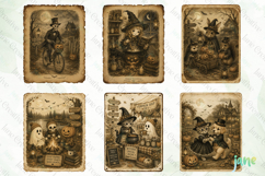 Vintage Halloween Card Bundle Product Image 2