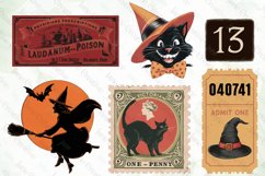 Vintage Halloween Sublimation Clipart Product Image 3