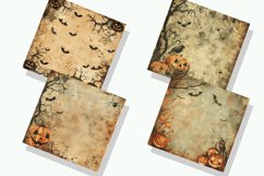 Vintage Halloween Digital Paper Bundle Product Image 2