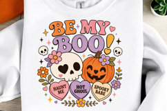 Vintage Halloween Distressed PNG, Retro Sublimation Product Image 1
