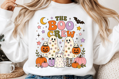 Vintage Halloween Distressed PNG, Retro Sublimation Product Image 2