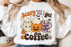 Vintage Halloween Distressed PNG, Retro Sublimation Product Image 2