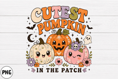 Vintage Halloween Distressed PNG, Retro Sublimation Product Image 3