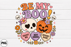 Vintage Halloween Distressed PNG, Retro Sublimation Product Image 3