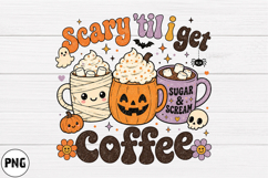 Vintage Halloween Distressed PNG, Retro Sublimation Product Image 3