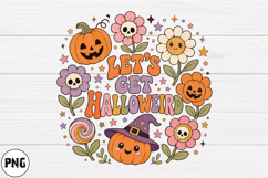 Vintage Halloween Distressed PNG, Retro Sublimation Product Image 3