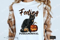 Vintage Feeling Purranormal PNG | Halloween PNG Product Image 3
